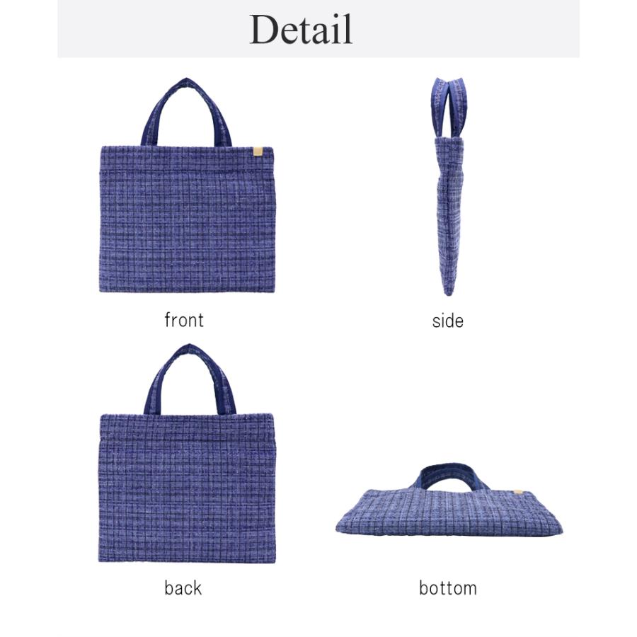 BASE ベース 公式 ツイード トートバッグ レディース バッグ 大人 サブ