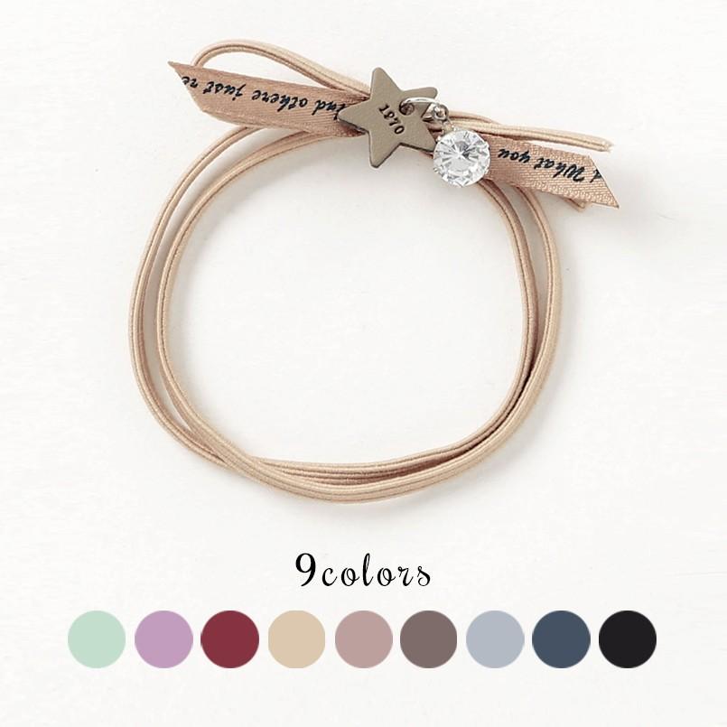 星ストーンリボンヘアゴム キレイ 綺麗 上品 星 スター 可愛い キュート 女性 パステル シンプル 髪留め Ac 130 Baseヤフーショッピング店 通販 Yahoo ショッピング