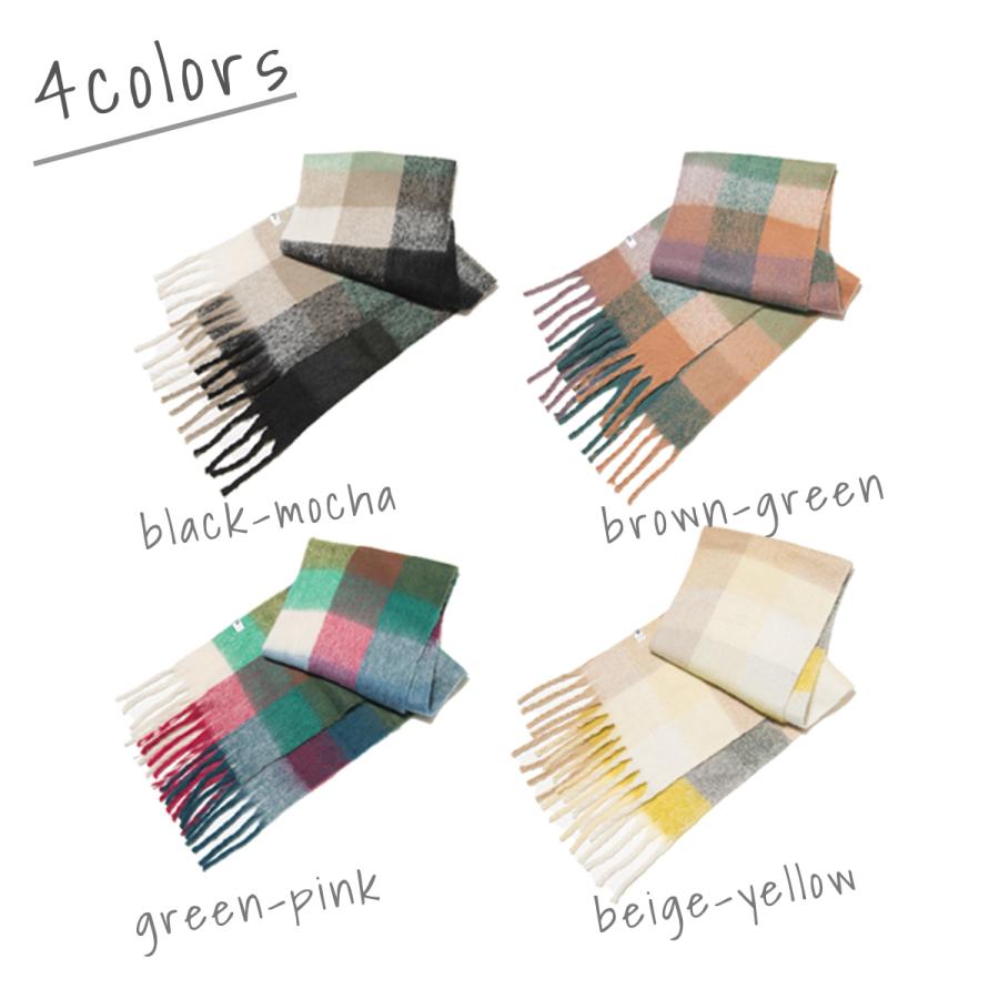 マフラー フリンジ チェック柄 ストール 大判 レディース メンズ 太フリンジ もこもこ カジュアル おしゃれ 暖かい ロング 大きめ |  | 05