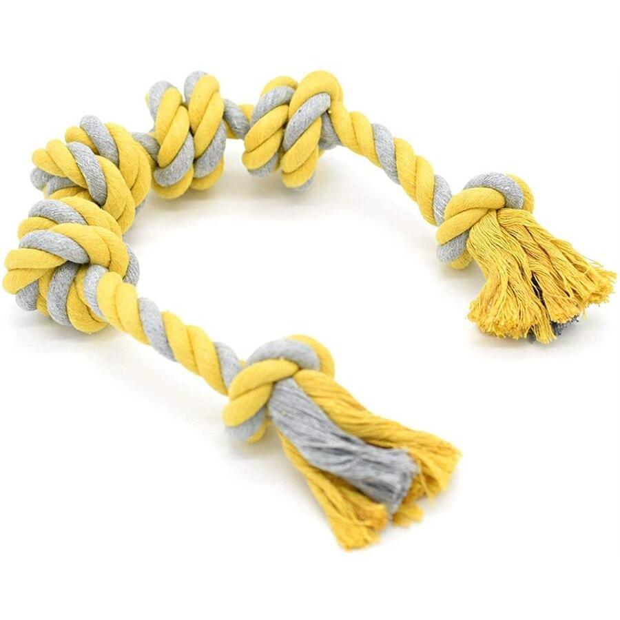 犬 おもちゃ ロープ 玩具 おうち遊び 引っ張りっこ 噛むおもちゃ 中型犬 大型犬 ペット用 丈夫 天然コットン 歯磨き Ggrop Mt349 Amity Store 通販 Yahoo ショッピング
