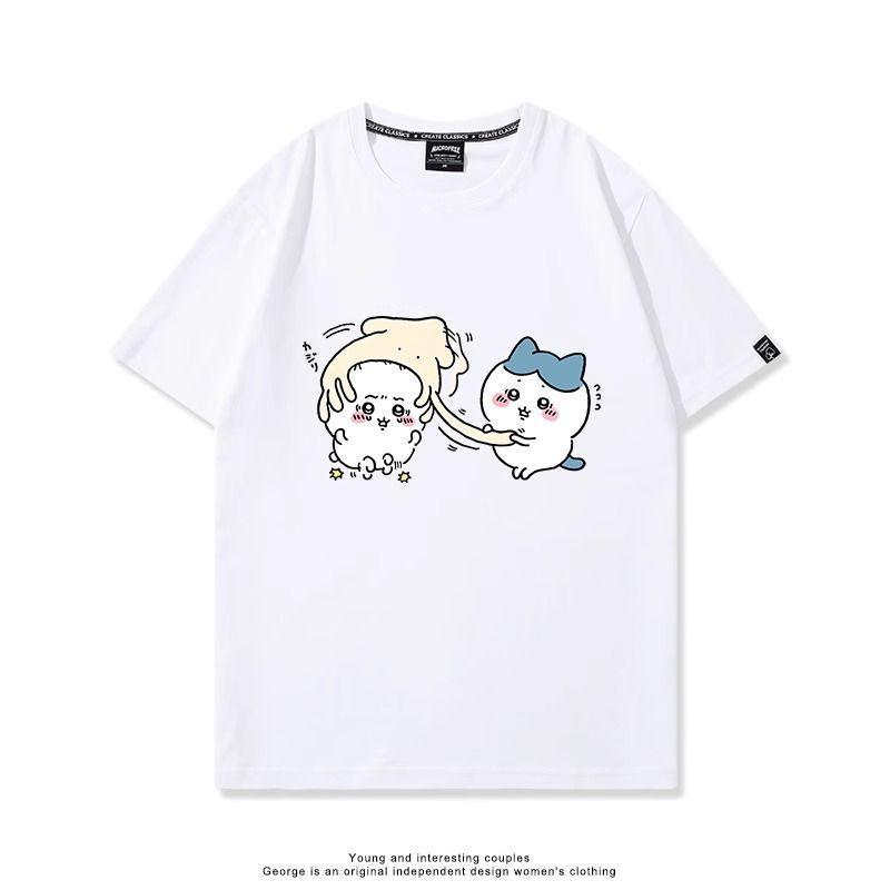 ちいかわ ハチワレ うさぎ ｔシャツ 半袖 萌えグッズ 薄手 春夏秋用 綿 暖かい カワイイ 小物 フワフワ プレゼント クリスマス｜mk-apparel-store｜12