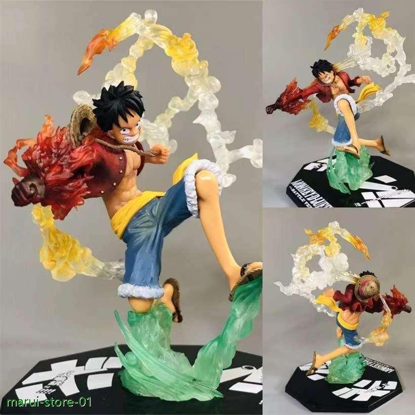 ワンピース フィギュア ルフィー ゴムゴムの火拳銃 レッドホーク ONE PIECE アニメ おもちゃ PVC 魚人島 海外版｜mk-apparel-store｜07