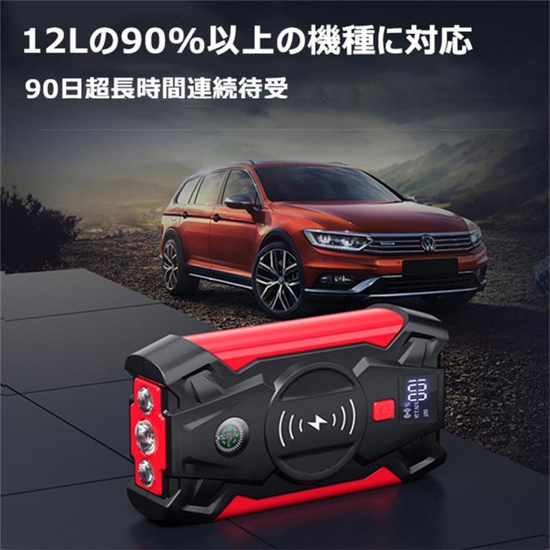 ジャンプスターター ポータブル電源 大容量 12V 39800mAh 緊急始動
