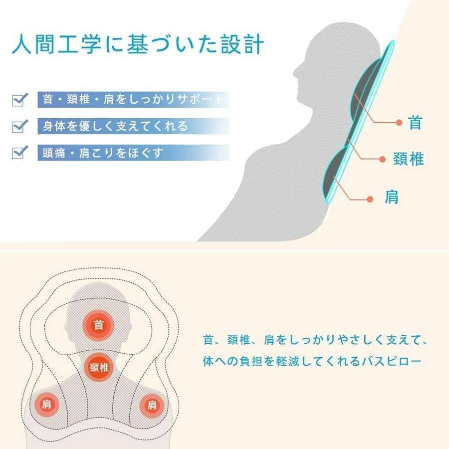 お風呂枕 風呂 枕 まくら バスピロー バスタブ 吸盤 滑り止め付き 浴槽枕 4D通気メッシュ バス用品 浴用品 お風呂グッズ  :yupls-mt315:Amity Store - 通販 - Yahoo!ショッピング