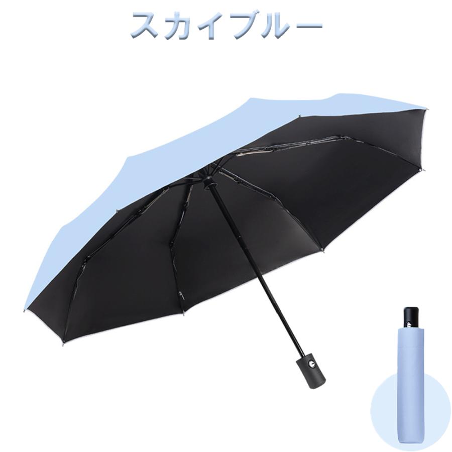 折りたたみ傘 日傘 軽量 メンズ レディース 軽量 折り畳み傘 傘 ワンタッチ 撥水加工 晴雨兼用 梅雨 8本骨 大きいサイズ｜mk-digital｜27