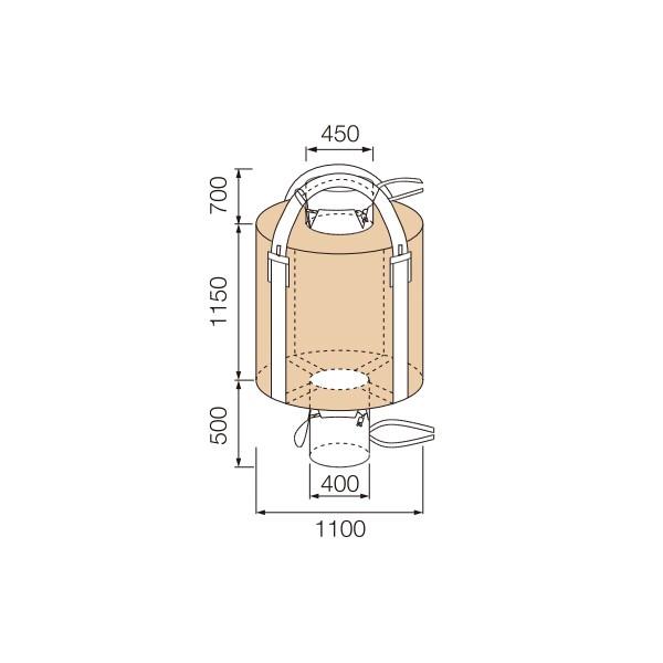 フレコンバッグ フレコン 容量1050L 耐荷重1トン コンテナバッグ フレコンバッグ フレコン 容量1050L 耐荷重1トン コンテナバッグ