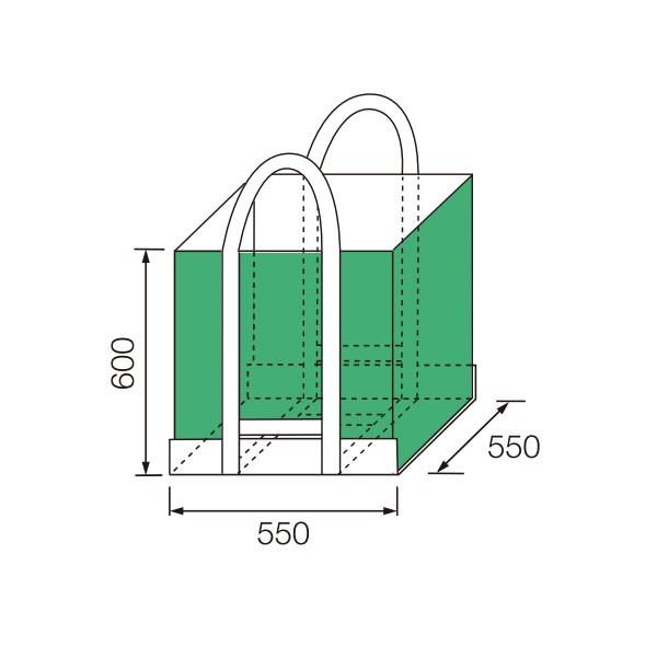 フレコンバッグ フレコン 容量200L 耐荷重400kg コンテナバッグ