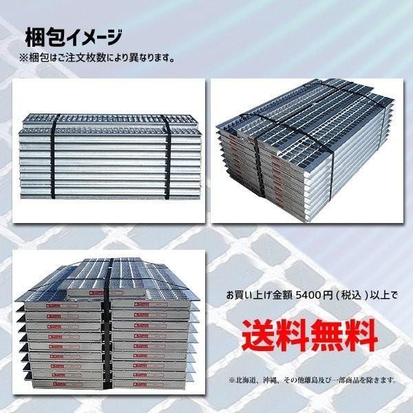 グレーチング 横断溝 U字溝用 四面ツバ付き 溝幅600mm用 普通目 歩道用 ノンスリップ LSハイテン LNLF19-585/585　【個人宅配送不可】｜mk-grating｜07