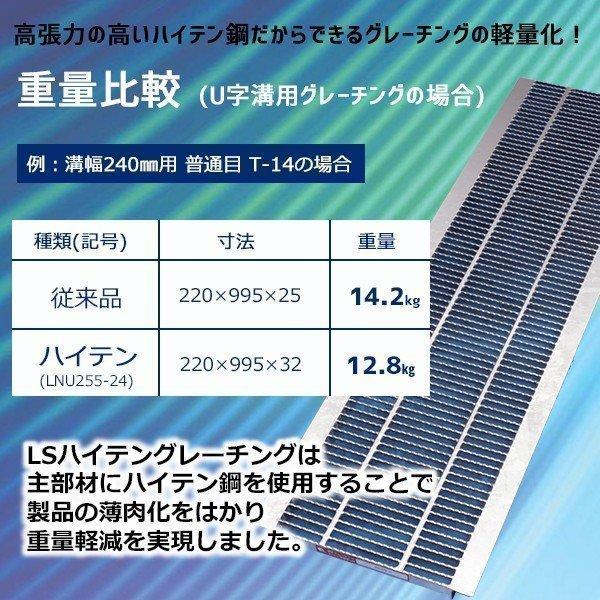 ますぶた 四方落し込み グレーチング蓋 ます穴 900mm T-25 規格 細目 LNHFA555-99 【個人宅配送不可】 | マキテック | 11