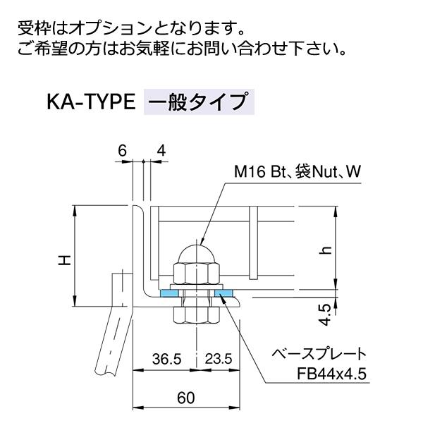 ボルト固定みぞぶた 溝蓋 グレーチング蓋 溝幅400mm T-20 規格 普通目 LNMB505-4 【個人宅配送不可】_3
