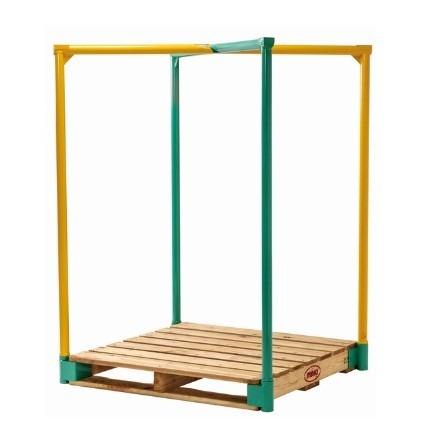 マキテック クロスサポート25台セット 木製パレット付 3段積み可能 省