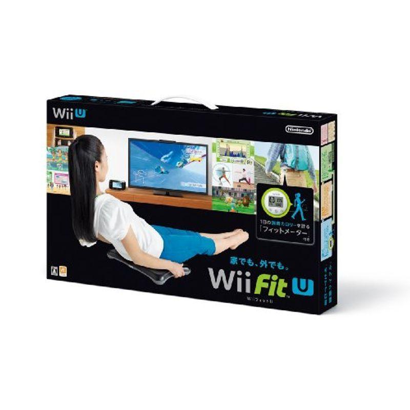 Wii Fit U バランスWiiボード (クロ) + フィットメーター (ミドリ) セット - Wii U