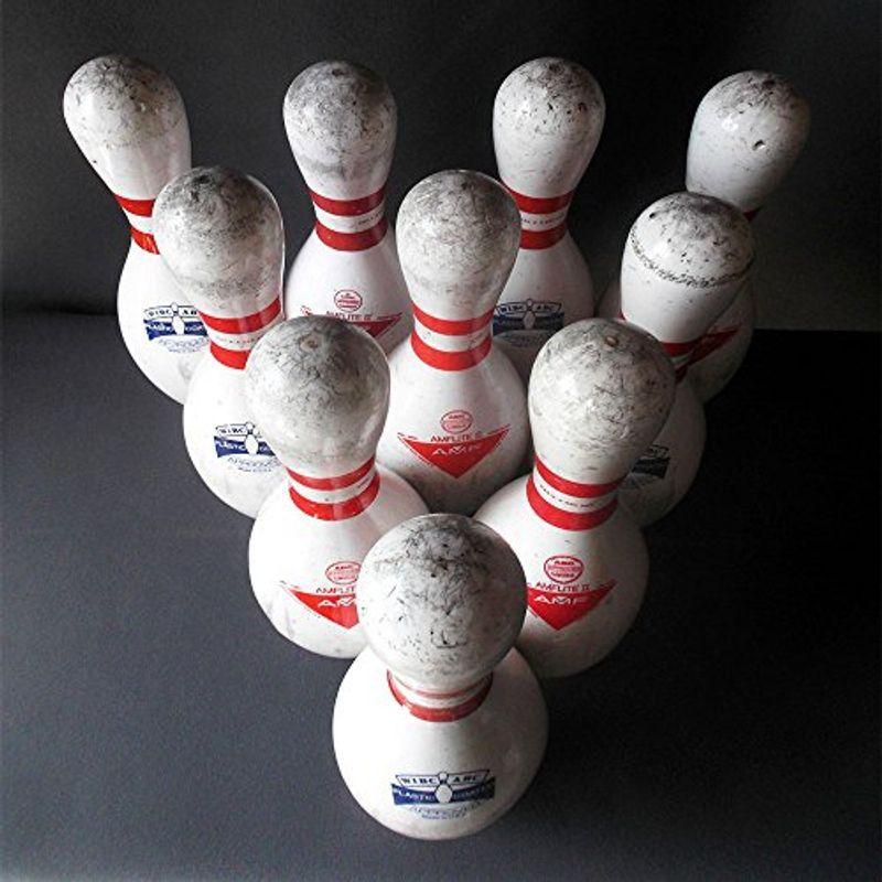 本物ボーリングピン 中古１０本セット 実際ボーリング場で使用していた製品 ボウリング イベント 運動会など幅広く使用できます us Mkヤフー店 通販 Yahoo ショッピング