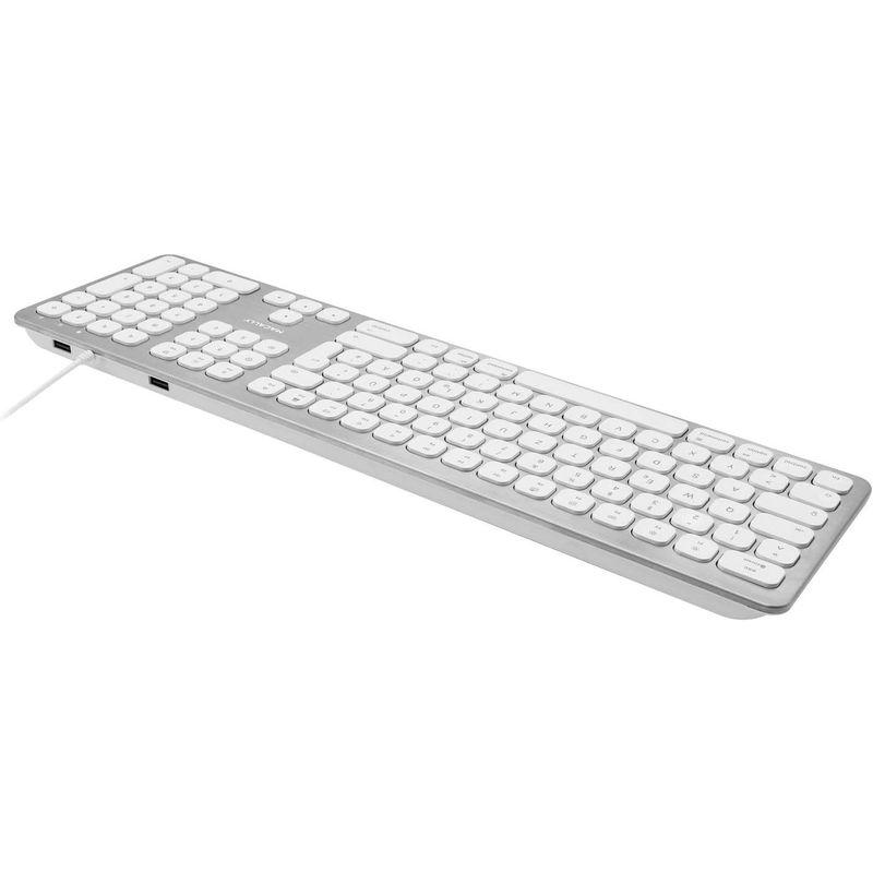 安い直営店 Macally WKEYHUBMB-DE extended Mac keyboard with numeric pad 2 USB port