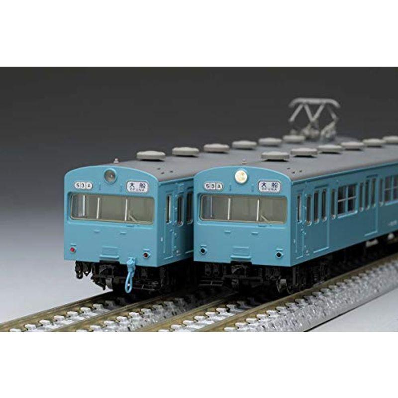 TOMIX 98399 103系通勤電車 初期型非冷房車・スカイブルー 基本3