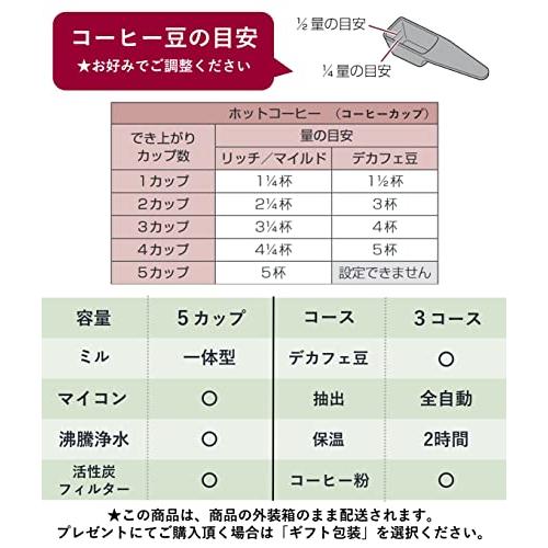 パナソニック コーヒーメーカー 全自動 ミル付き 沸騰浄水機能 パナソニック コーヒーメーカー 全自動 ミル付き 沸騰浄水機能
