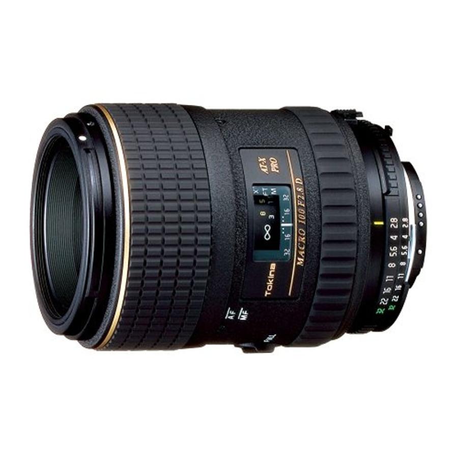 Tokina マクロレンズ AT-X M100 PRO D 100mm F2.8 MACRO ニコン用 