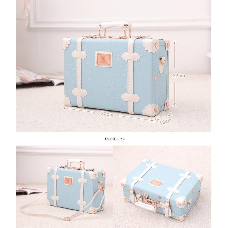 ミニキャリーバッグ トランクケース ハンドバッグ 軽量 小さい ミニ