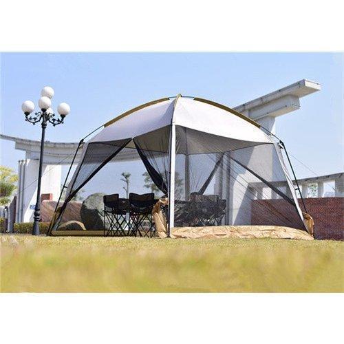 爆買い，セール アウトドア 大空間 サンシェード 蚊帳付き タープ