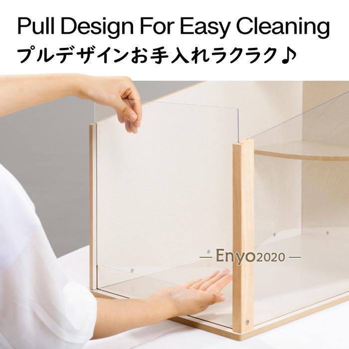 ハムスターケージ ハムスターハウス 木製 飼育かご 広い 170°プルデザイン 通気性 組立簡単 小屋 大型 観察しやすい オシャレ 掃除しやすい ハム小屋 大空間 