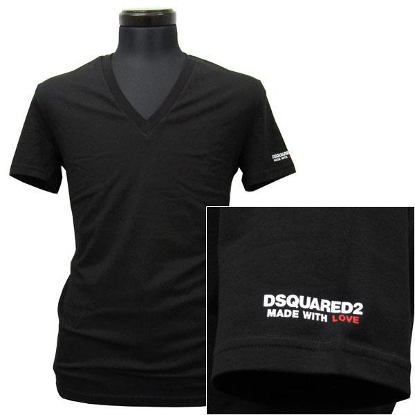 驚きの安さ ディースクエアード Dsquared2 Tシャツ 半袖 Vネック メンズ 正規店仕入れの Habitat Jeunes Normandie Fr