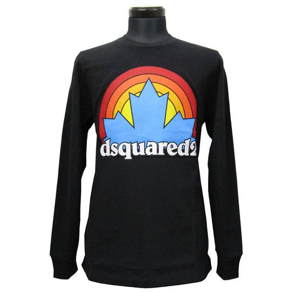 ディースクエアード DSQUARED2 ロングTシャツ ロンT 厚手 メンズ(30026) :S71GD1227-900:インポートショップ