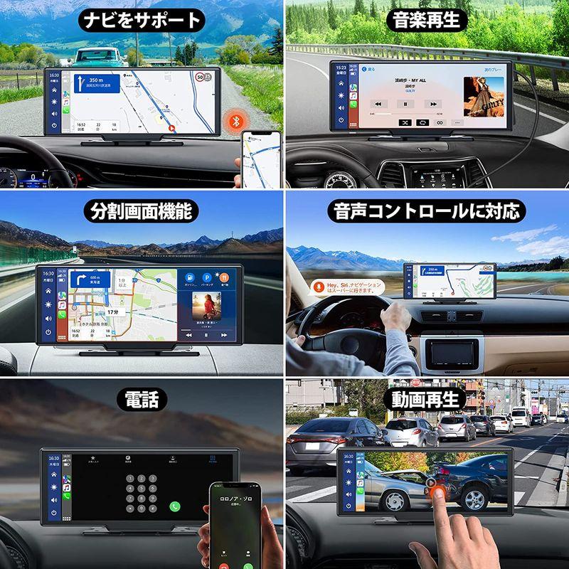 LAMTTOカーナビ オーディオ一体型ナビ android 搭載 10インチIPSタッチ 