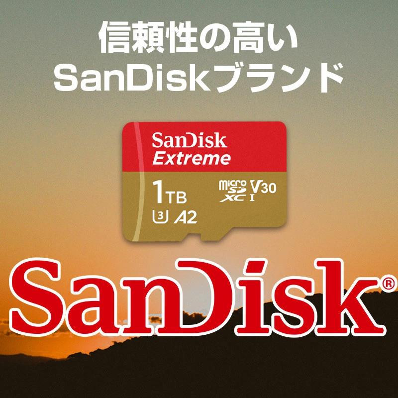 SanDisk マイクロSDカード microSDXC 1TB A2 UHS-I サンディスク