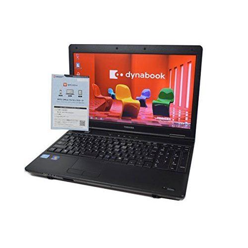 ノートパソコン OFFICE搭載 TOSHIBA dynabook Satellite B552 第3世代 Core i5 3210M