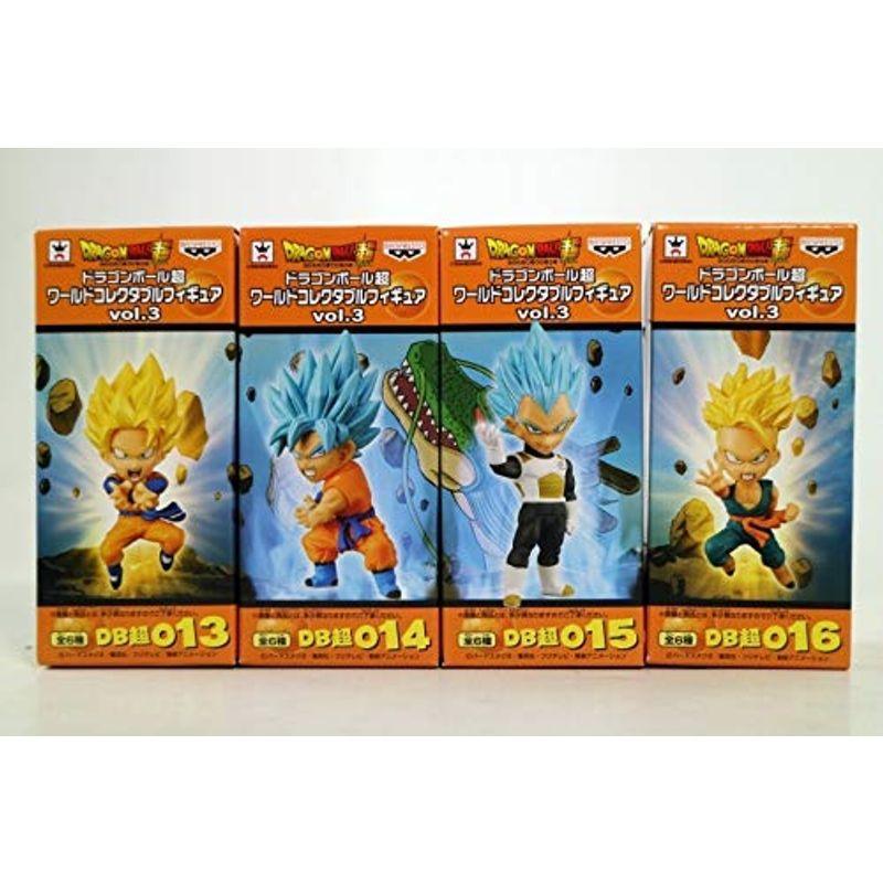 ドラゴンボール超 ワールドコレクタブルフィギュア ワーコレ Vol 3 4種セット 悟空 ベジータ 悟天 トランクス Mkストアweb店 通販 Yahoo ショッピング