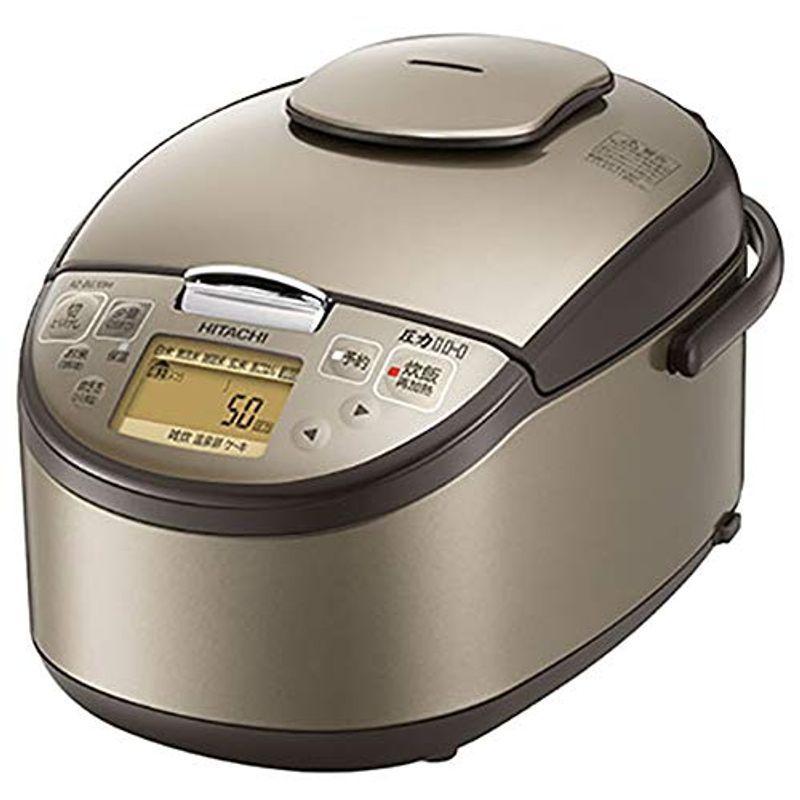 日立　20年製　RZ-A10KSM  圧力IH 炊飯器　5.5合　ライトブラウン 日立製/2018年式/1.0L 5.5合/IH炊飯器/RZ-A10KSM | キッチン家電