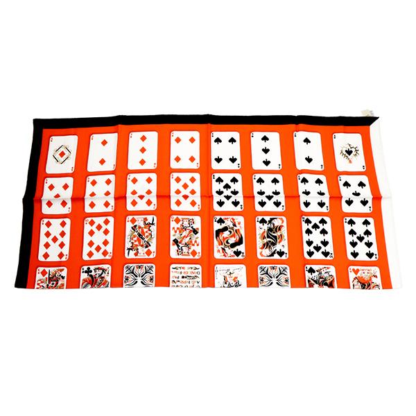 エルメス HERMÈSスカーフ KOSMIMA シルク100% 約89×86cm HERMES（エルメス） 中古 スカーフ 90 カレ HERMES KOSMIMA 宇宙 緑