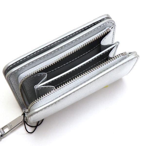 【美品】　MARC JACOBS マークジェイコブス　財布　シルバー　ラメ シルバー（銀色）系 MARC JACOBS(マークジェイコブス