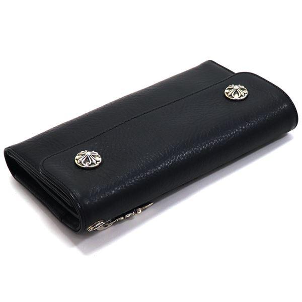 CHROME HEARTS クロムハーツ 長財布 メンズ Wallet クロスボタン CHROME HEARTS クロムハーツ 長財布 メンズ Wallet クロスボタン