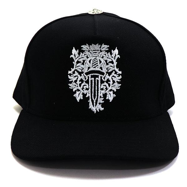 CHROME HEARTS ブラックキャップ OSサイズ CHROME HEARTS（クロムハーツ） キャップ メンズ レディース CHROME