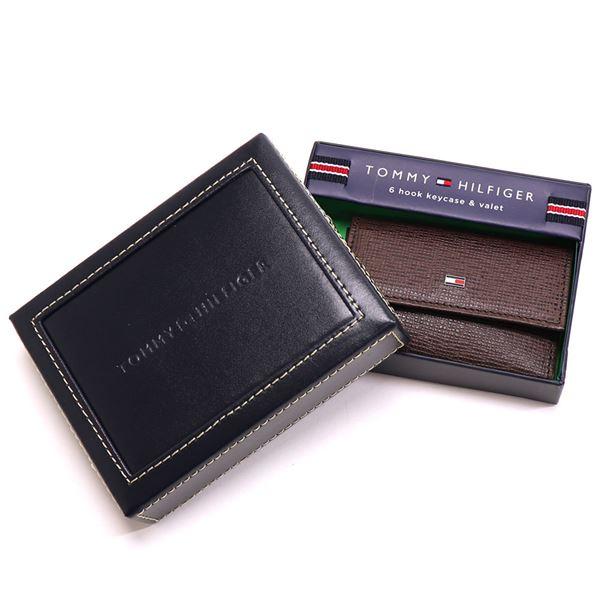 TOMMY HILFIGER（トミー・ヒルフィガー） キーケース メンズ 小銭入れ 