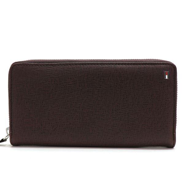 トミーヒルフィガー 専属BOX付き 長財布 31tl190011 BLACK TOMMY HILFIGER（トミー・ヒルフィガー） 長財布 メンズ 小銭入れ付き