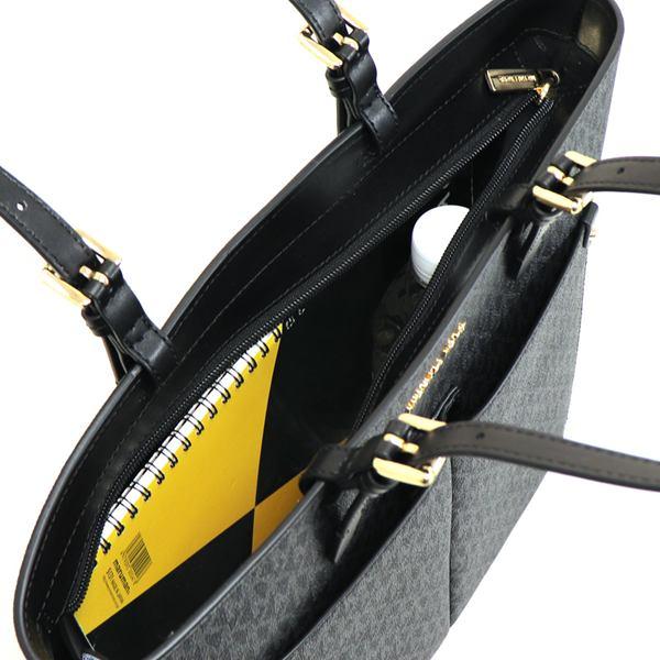 極美品✨マイケルコース　MICHAEL KORS プリーツ　トートバッグ　黒 マイケルコース MICHAEL KORS マイケルコース トートバッグ