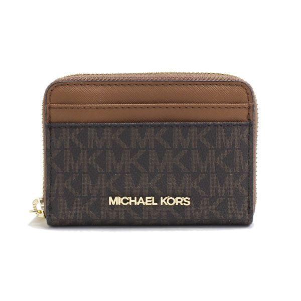 【新品】マイケルコースMichael Korsカードケース小銭入れ　シグネチャー MICHAEL KORS（マイケルコース） コインケース レディース カード