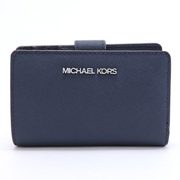 MICHAEL KORS ネイビー　ショルダーバッグ＋財布 MICHAEL KORS（マイケルコース） 二つ折り財布 レディース MICHAEL