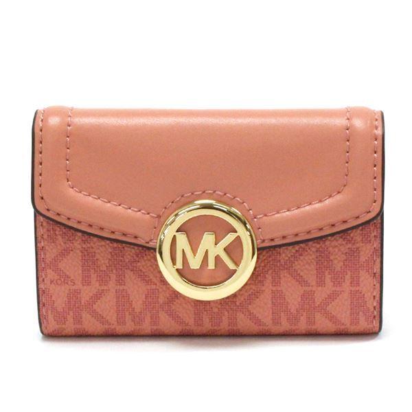 スプリングセール マイケルコース キーケース レディース MICHAEL KORS key case キーホルダー シグネチャー 6連フック ピンク 35S0GFTP5B SNST RS MLTI｜mkcollection｜02