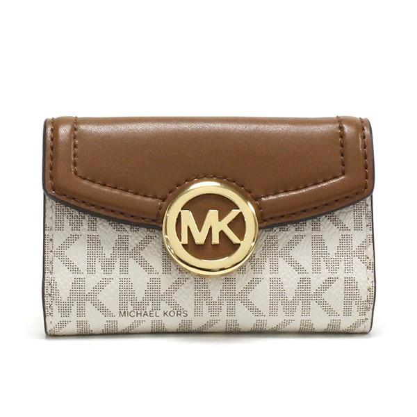 マイケルコース キーケース レディース MICHAEL KORS VANILLA シグネチャー バニラ キーホルダー キーリング 35S0GFTP5B ギフトラッピング無料 | MICHAEL KORS | 01