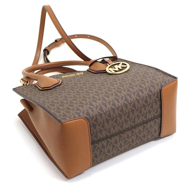 【美品】MICHAEL KORS MKロゴハンドバッグ Michael Kors MK Signature Handbag PVC Women's | eLADY Globazone