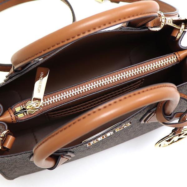 MICHAEL KORS マイケルコース 2way レザー ボストンバッグ 総柄 楽天市場】マイケルコース ミニボストン MKシグネチャー 2WAY ボストン