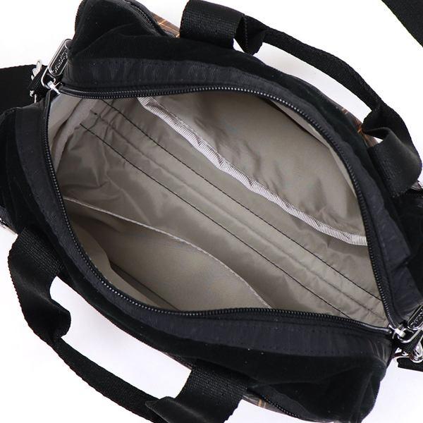 クリスマスセール レスポートサック ミニショルダーバッグ レディース LeSportsac 2Way ハンドバッグ ブラック 3868 HA59 LeSportsac（レスポートサック） ミニショルダーバッグ レディース