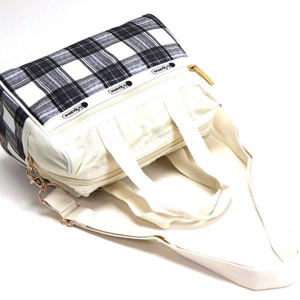 クリスマスセール レスポートサック ミニショルダーバッグ レディース LeSportsac 2Way ハンドバッグ アイボリー 3868 HA60 LeSportsac（レスポートサック） ミニショルダーバッグ レディース