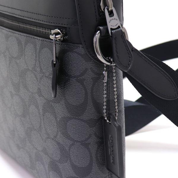 COACH（コーチ） ショルダーバッグ メンズ チャコール ブラック 4010