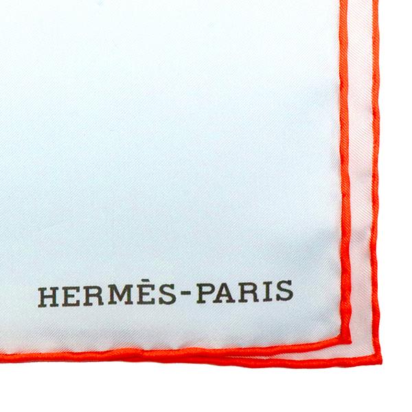 スプリングセール エルメス ハンカチ レディース HERMES Handkerchief シルク100% 433211S 01 ギフトラッピング無料｜mkcollection｜03