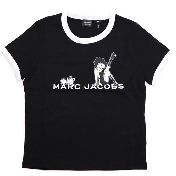 マークジェイコブス　レディース　Tシャツ マークジェイコブス 半袖Tシャツ トップス ジップデザイン