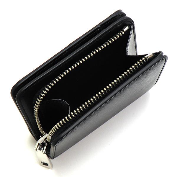 MARC JACOBS THE WALLET ブラック MARC JACOBS マークジェイコブス 二つ折り財布 レディース
